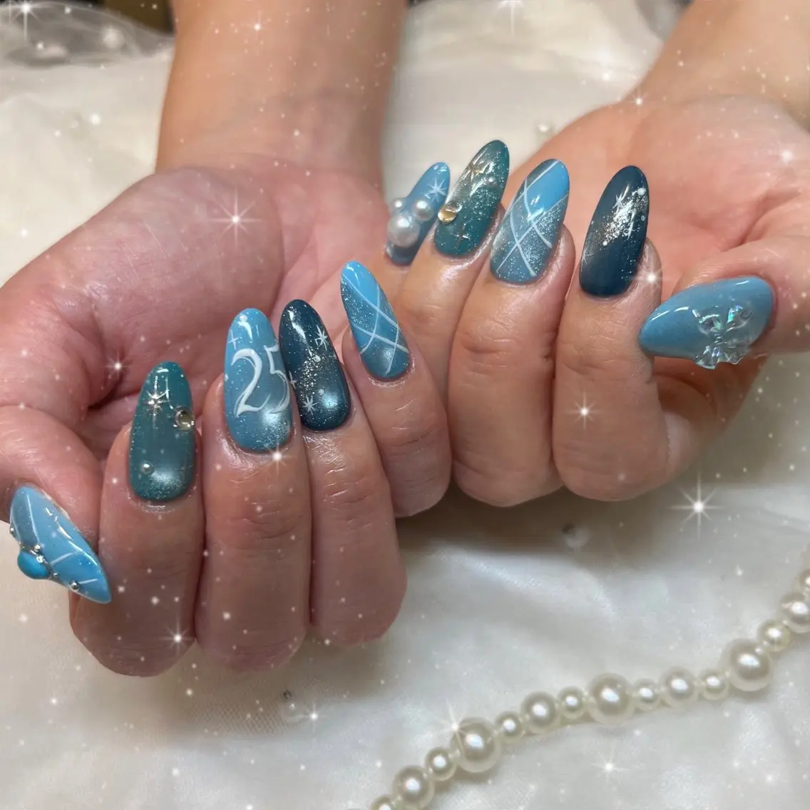 ネイル アートネイル ハンドネイル BlueDaisy 栄本店のネイルデザイン