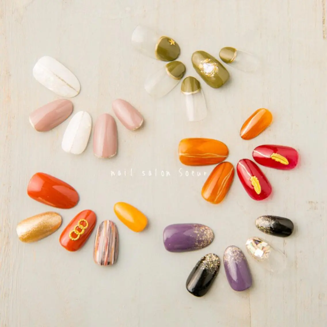 ネイル アートネイル nail salon Soeurのネイルデザイン