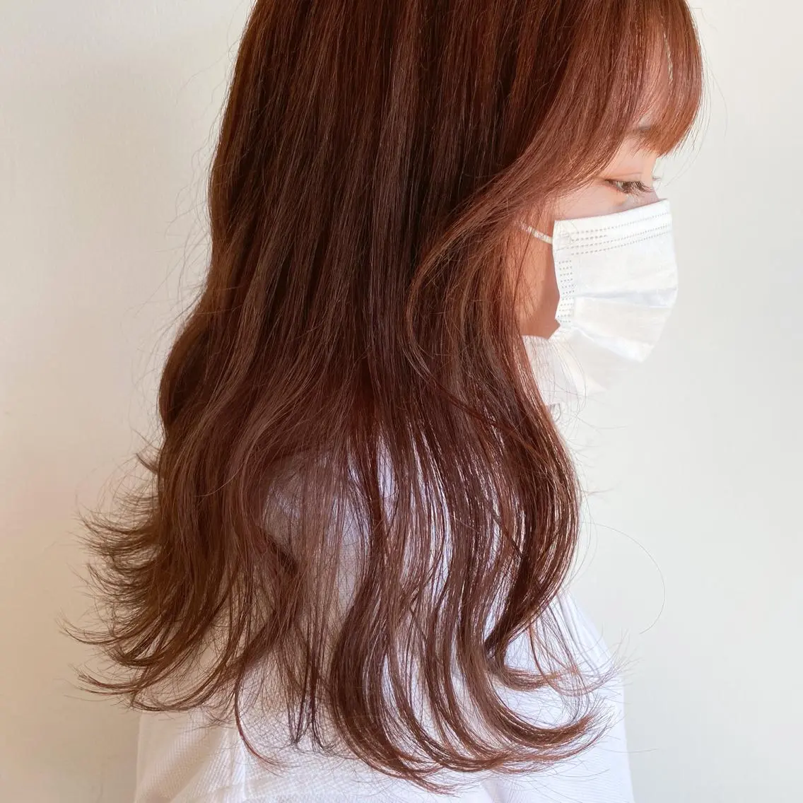 ミディアム カラー ヘアカラー トリートメント 🌼透明感艶カラー オリーブ🌼河村咲のヘアスタイル
