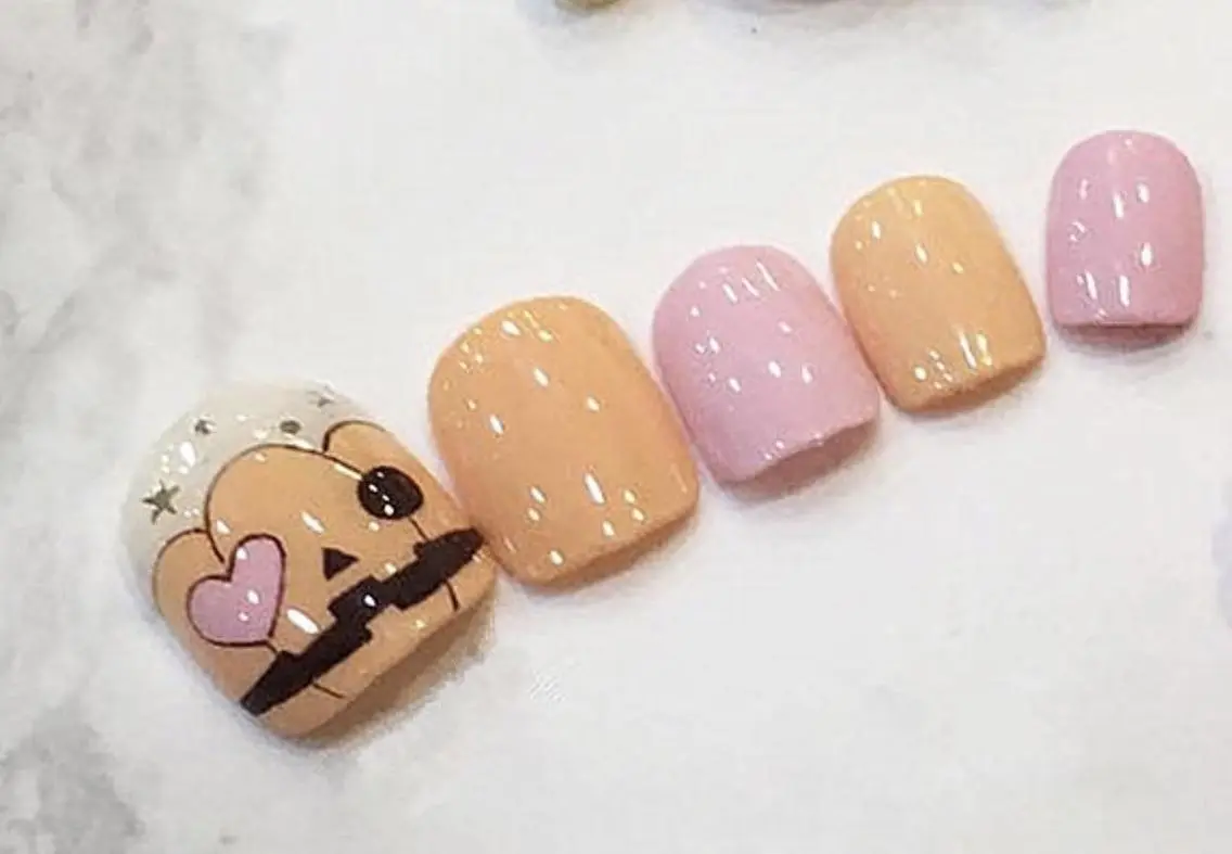 ネイル ハロウィン Cute beauty2のマツエク・マツパデザイン