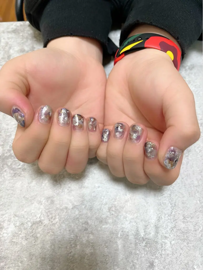 ショート メンズ ショートヘア eir nailのネイルデザイン