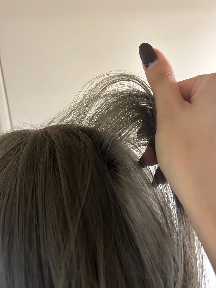 セミロング カラー 透明感カラー グレージュ ヘアカラー トリートメント ☕️結【suii.】 ボブ/ヘアセット☕️のヘアスタイル