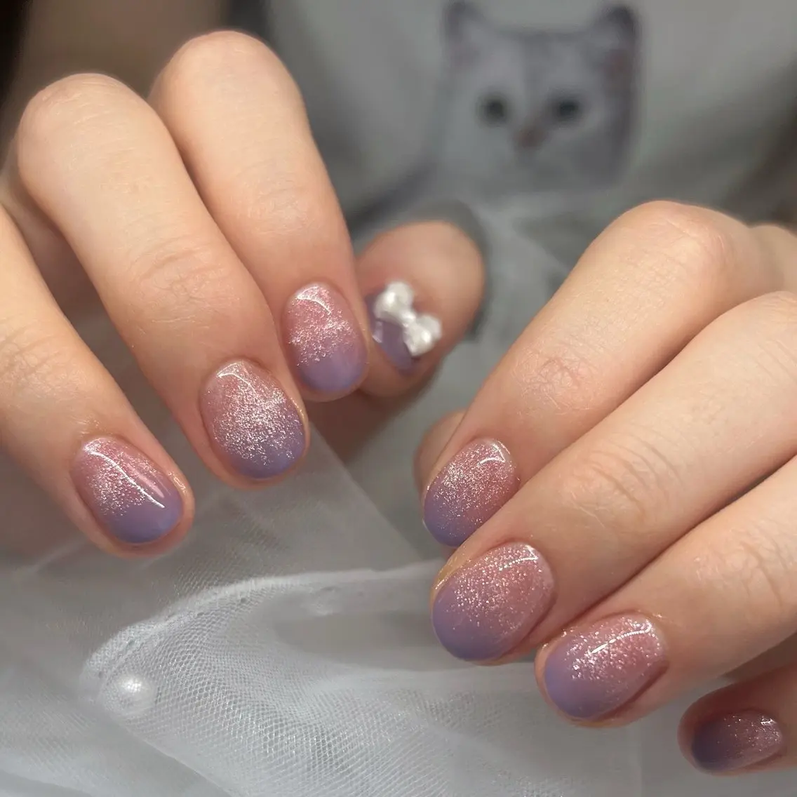 ネイル グラデーション マグネットネイル Nail by EN 🪽Amiのネイルデザイン