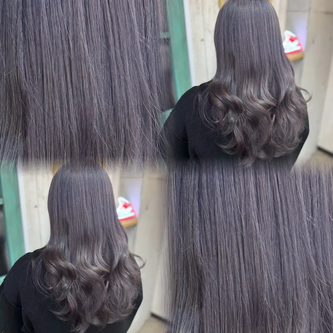 ロング カラー ヘアカラー トリートメント 髙橋 李里亜のヘアスタイル