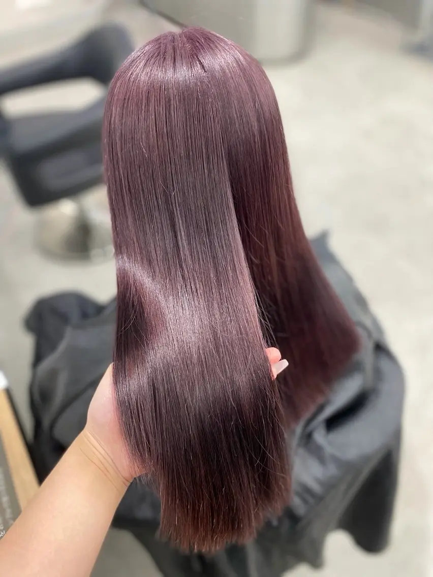 カラー girly❤︎暖色ヘ ア➰🎀HINANOのヘアスタイル