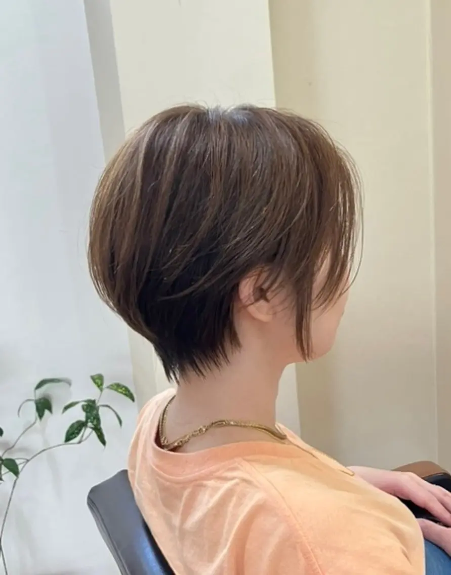 ショート カラー ヘアカラー 髪質改善/ショート/ 籠本　勇太のヘアスタイル
