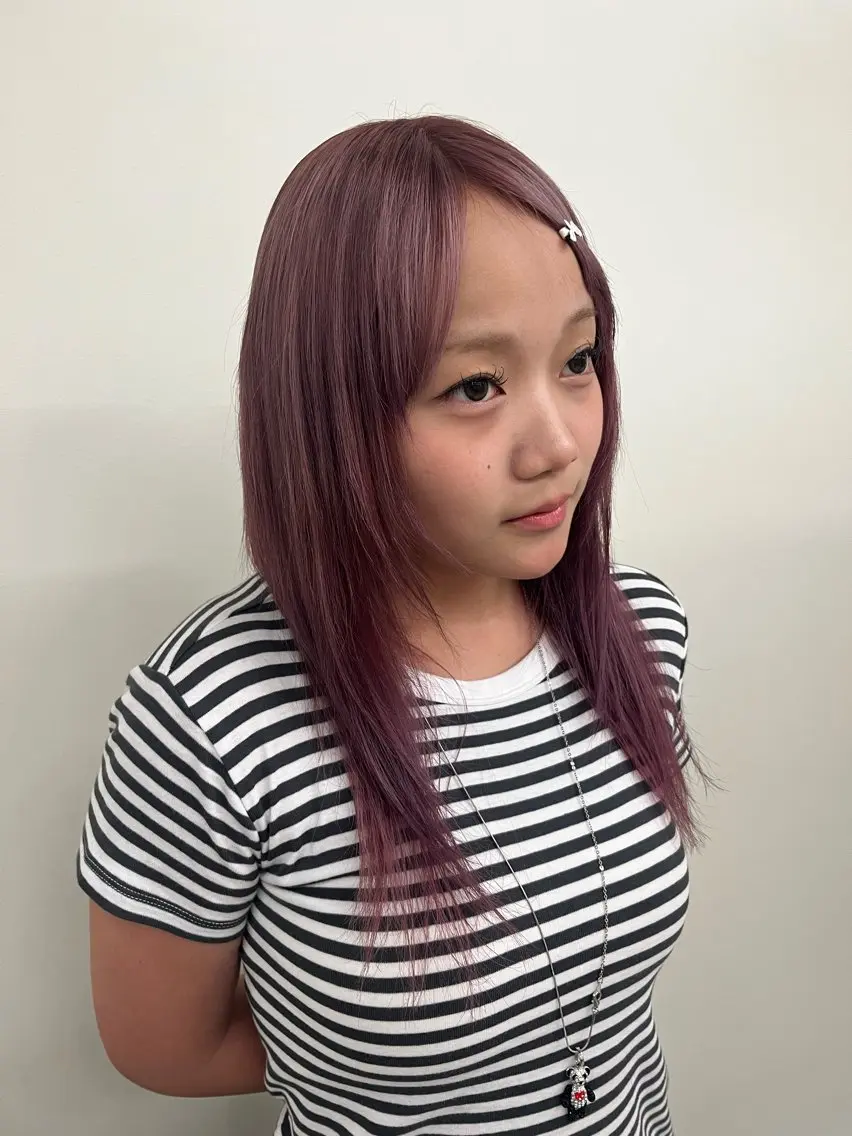 ロング ヘアカラー mao /HUI金山のヘアスタイル