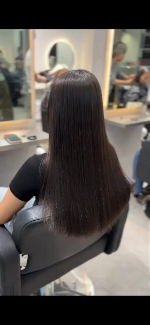 ロング 縮毛矯正 店長山田 やまでぃーのヘアスタイル