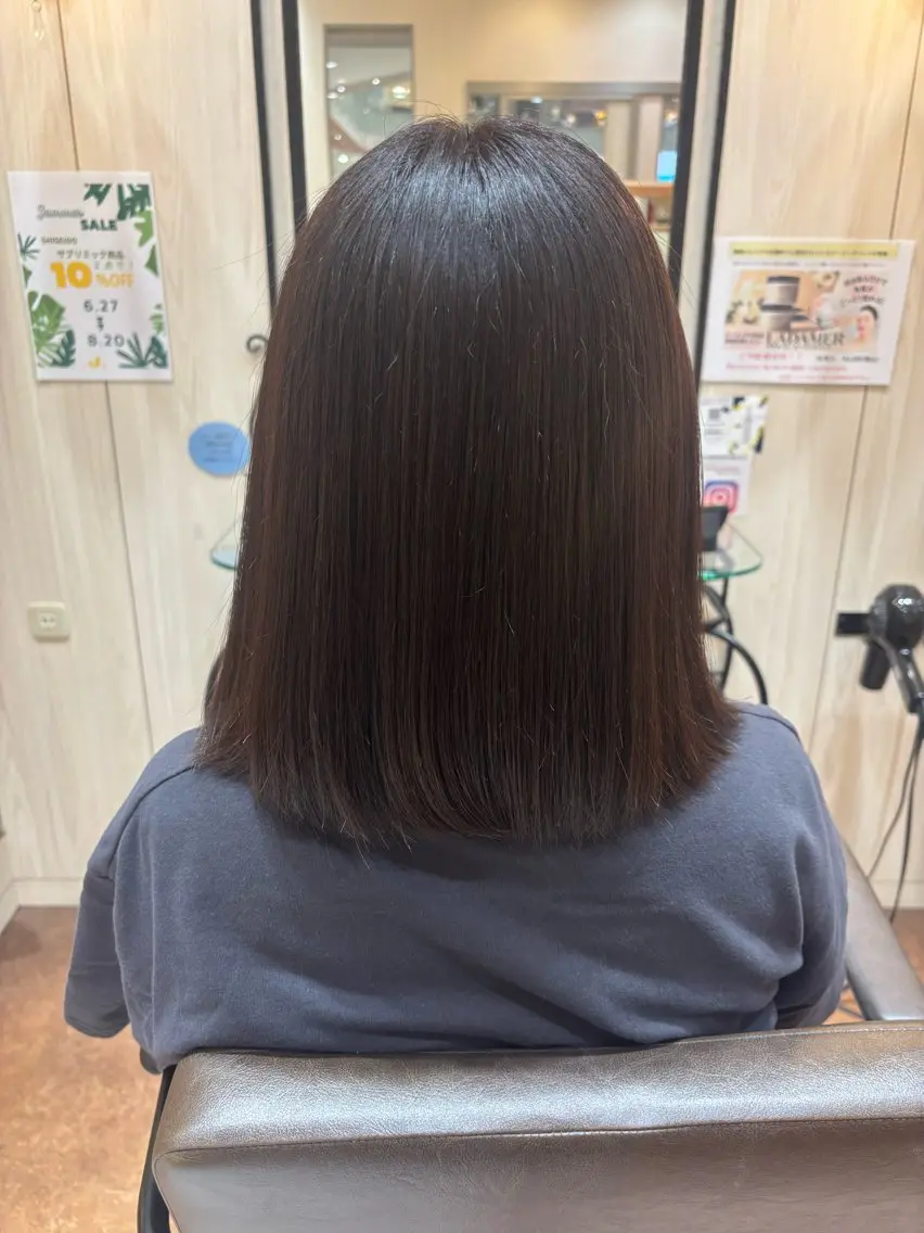 カラー かこ このはのヘアスタイル