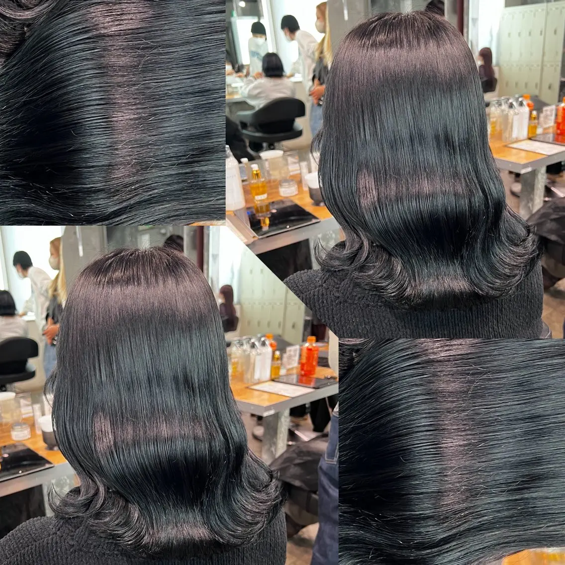 ショート ヘアカラー トリートメント ヘッドスパ ヘアセット 韓国風ベージュ🤎 赤みなし🌿横浜🤎のヘアスタイル