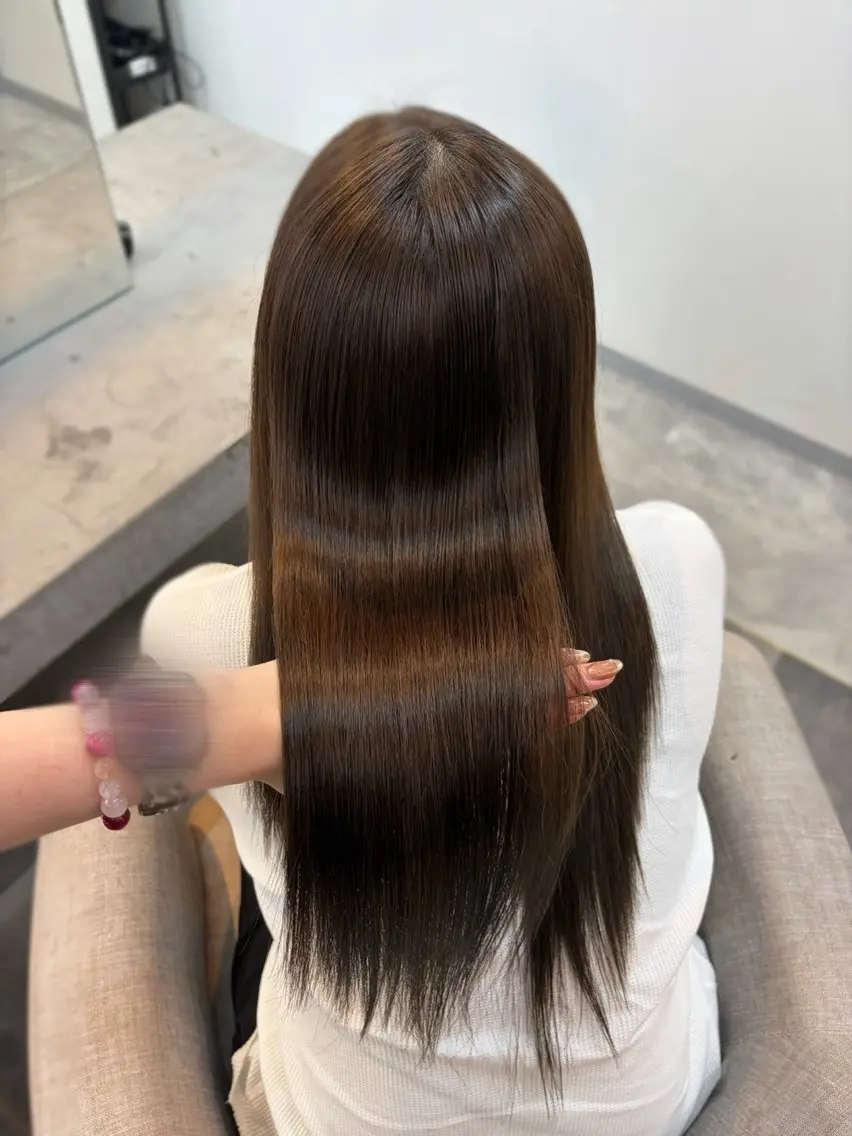 ロング 浦和韓国モデル 募集中🪽Rinのヘアスタイル