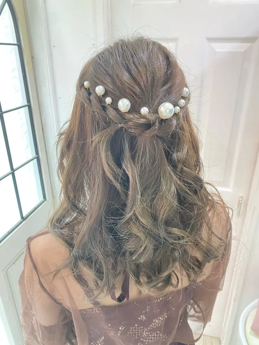ヘアアレンジ ヘアセット uros.中目黒 moekaのヘアスタイル