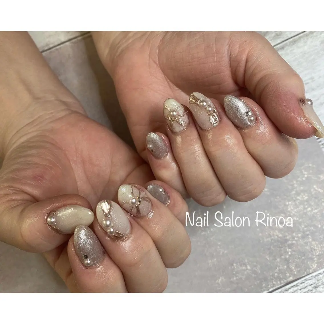 ネイル Nail Salon Rinoaのネイルデザイン