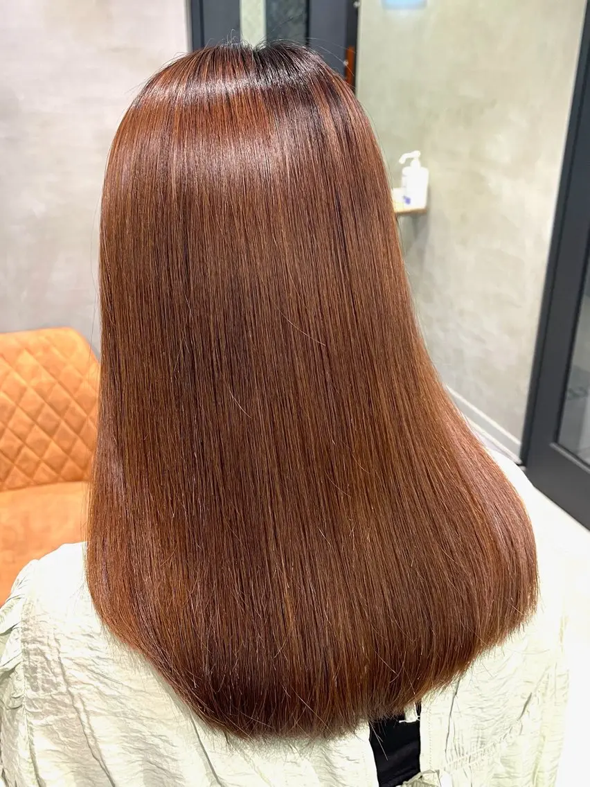 ロング カラー ベージュカラー ヘアカラー うる艶カラー 顔周りカット♡ikuのヘアスタイル