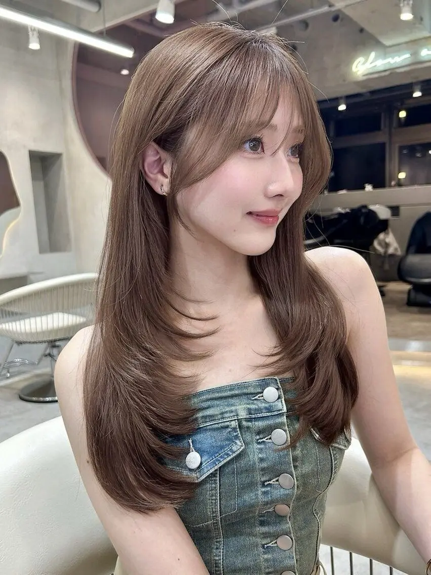 5/24限定㊙️有名美容師監修✂️ミディアムレイヤーカット✨ケラチントリートメント付き✨の写真