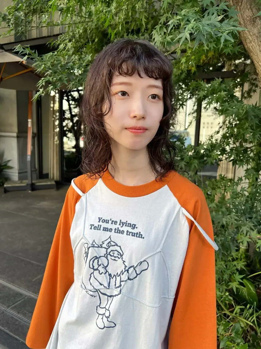ミディアム パーマ ミディアムパーマ ボブ くせ毛 似合わせカット メンズヘア/大人男子 /ナチュラルのヘアスタイル