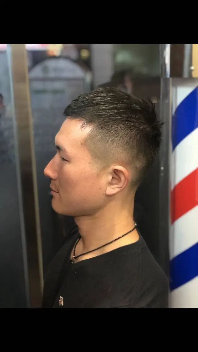 メンズ フェードカット 神原 朋瑛のヘアスタイル