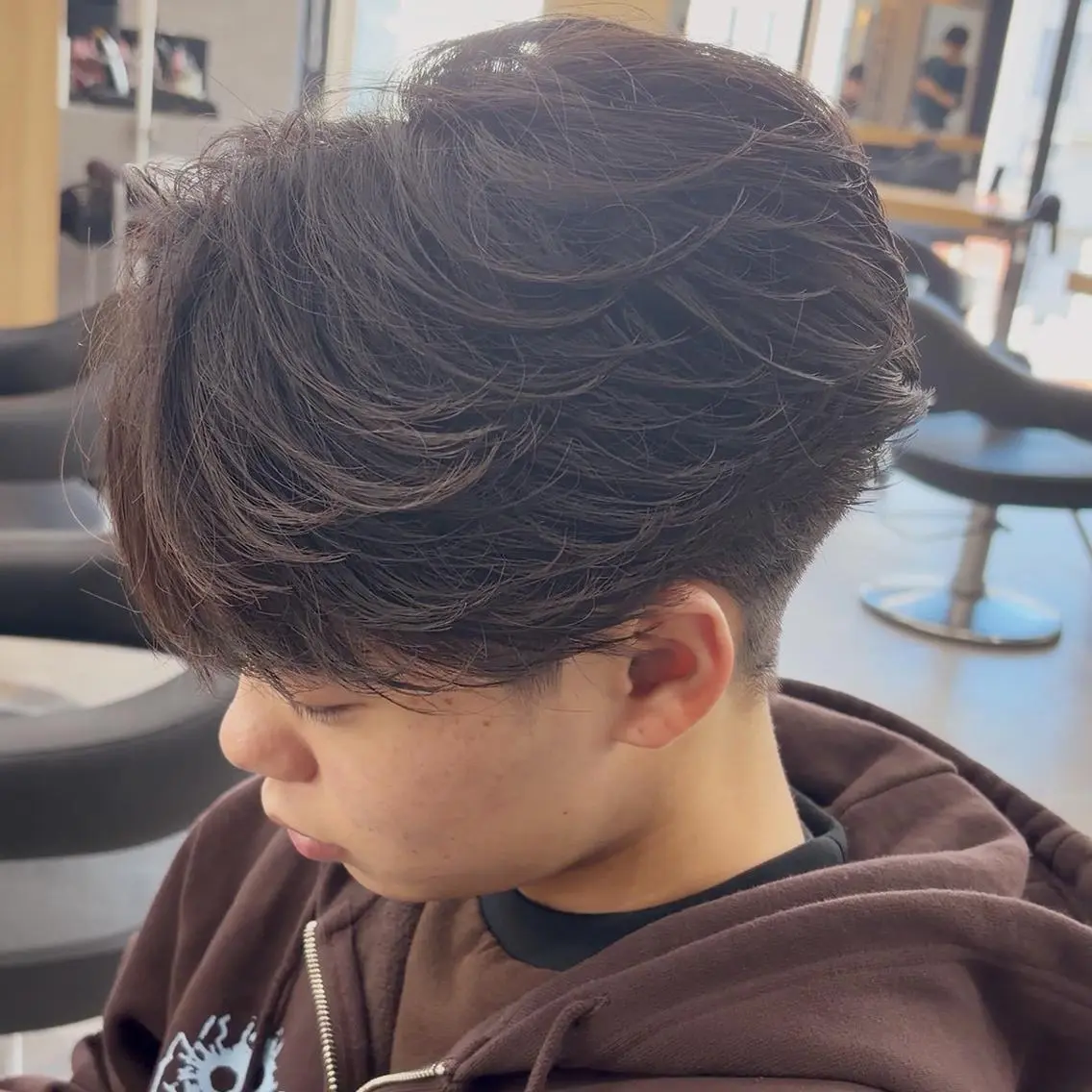 メンズ 韓国トレンドパーマ 🇰🇷渋谷メンズのヘアスタイル