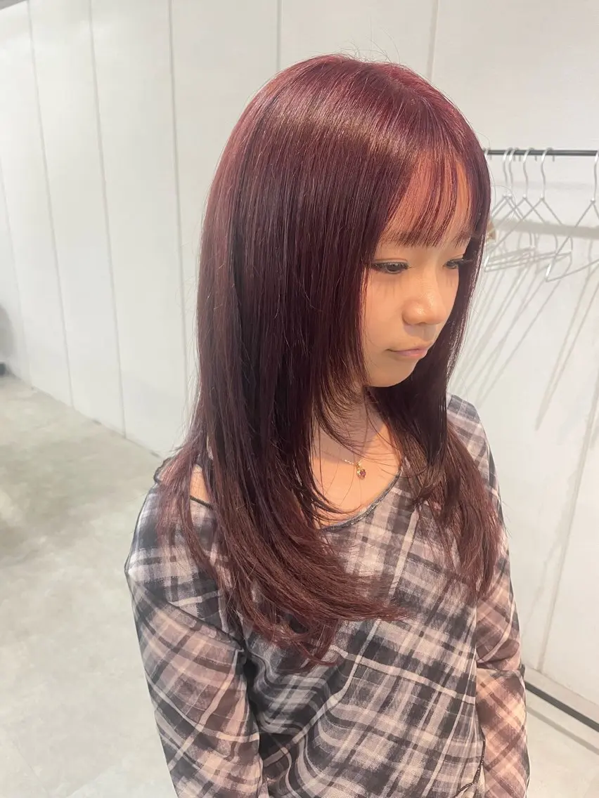 【期間限定】ブリーチなし透明感カラー+TR(ブリーチなしwカラー)¥19800→¥11980の写真