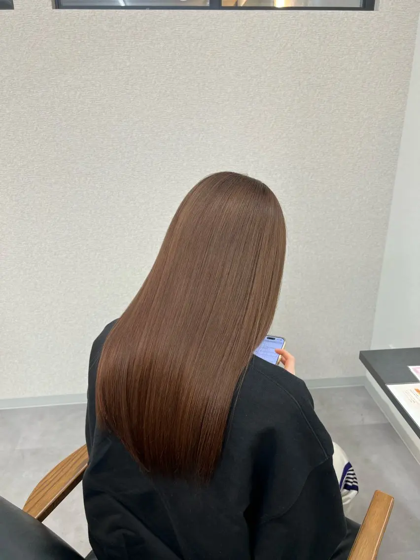 ロング RIENS xrea 髪質改善 /ななみのヘアスタイル