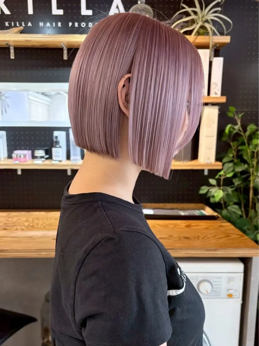 ショート カラー マナ /透明感カラー🩰のヘアスタイル