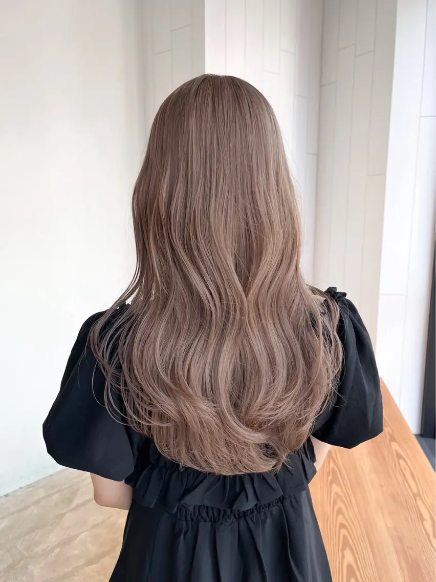 ロング カラー ヘアカラー Riku /透明感カラー🫧のヘアスタイル