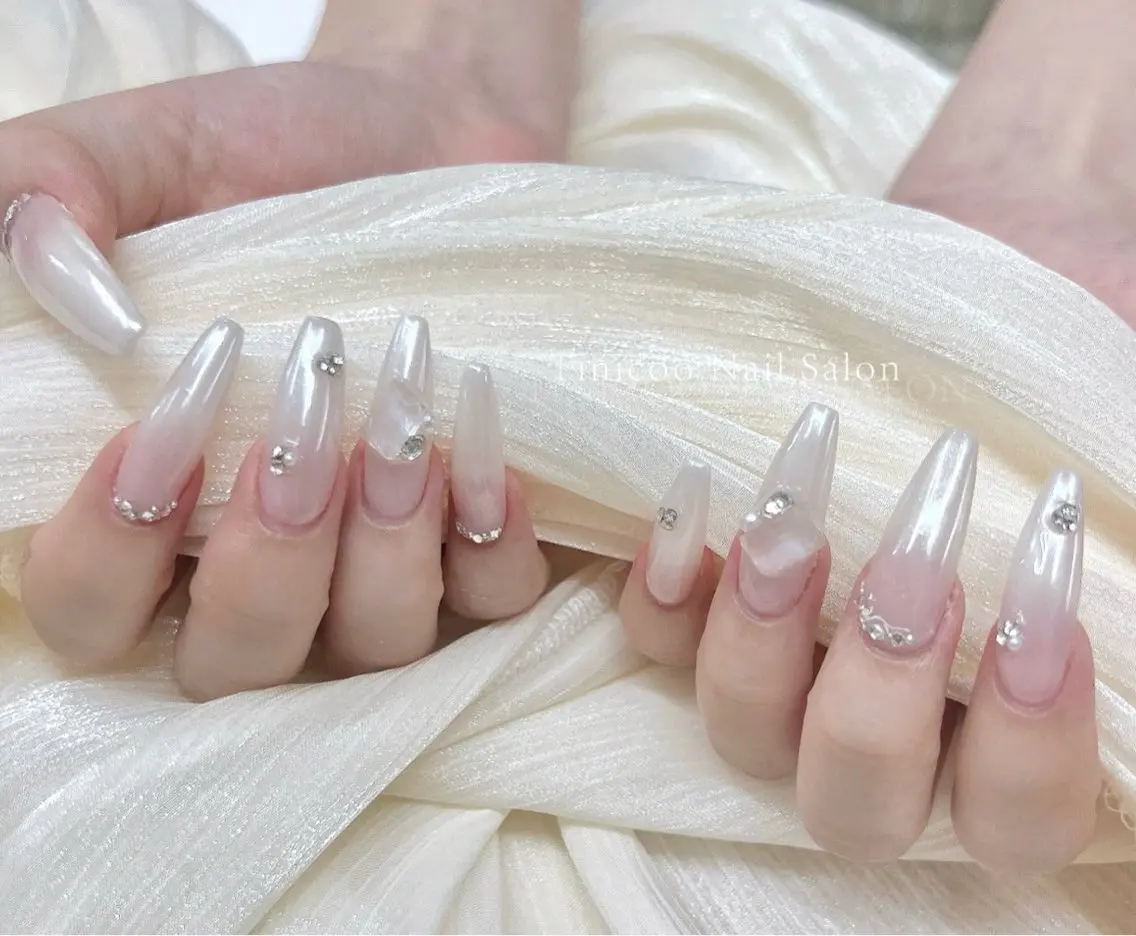 ネイル ハンドネイル Tinicoo せつ🧚🏻‍♀️のネイルデザイン
