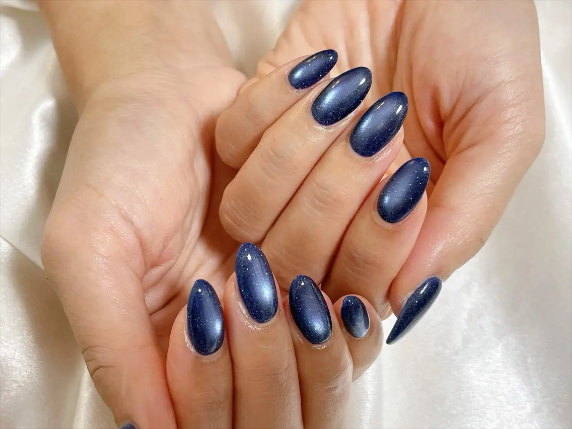 ネイル アニマル柄 オーロラネイル フラッシュネイル フラッシュマグ フットネイル ハンドネイル mogu nailのネイルデザイン