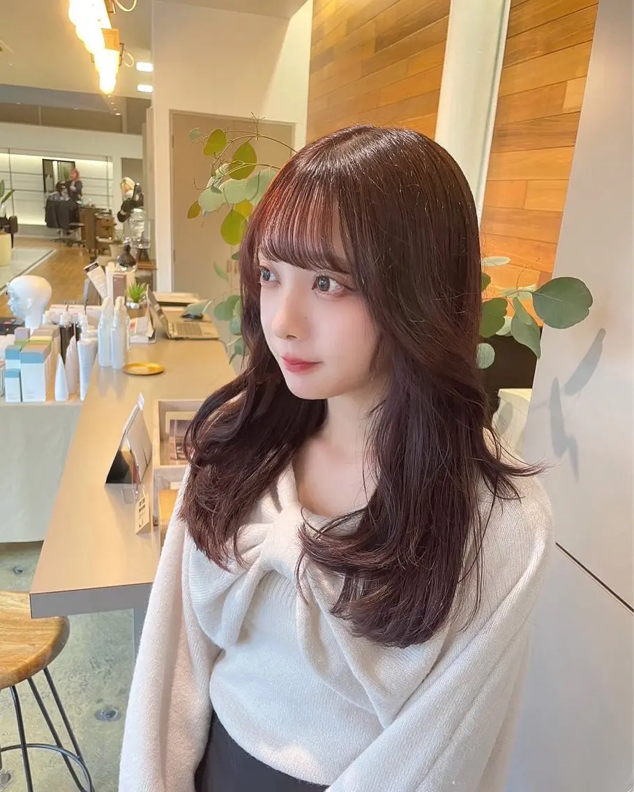 ロング 北村 未来のヘアスタイル