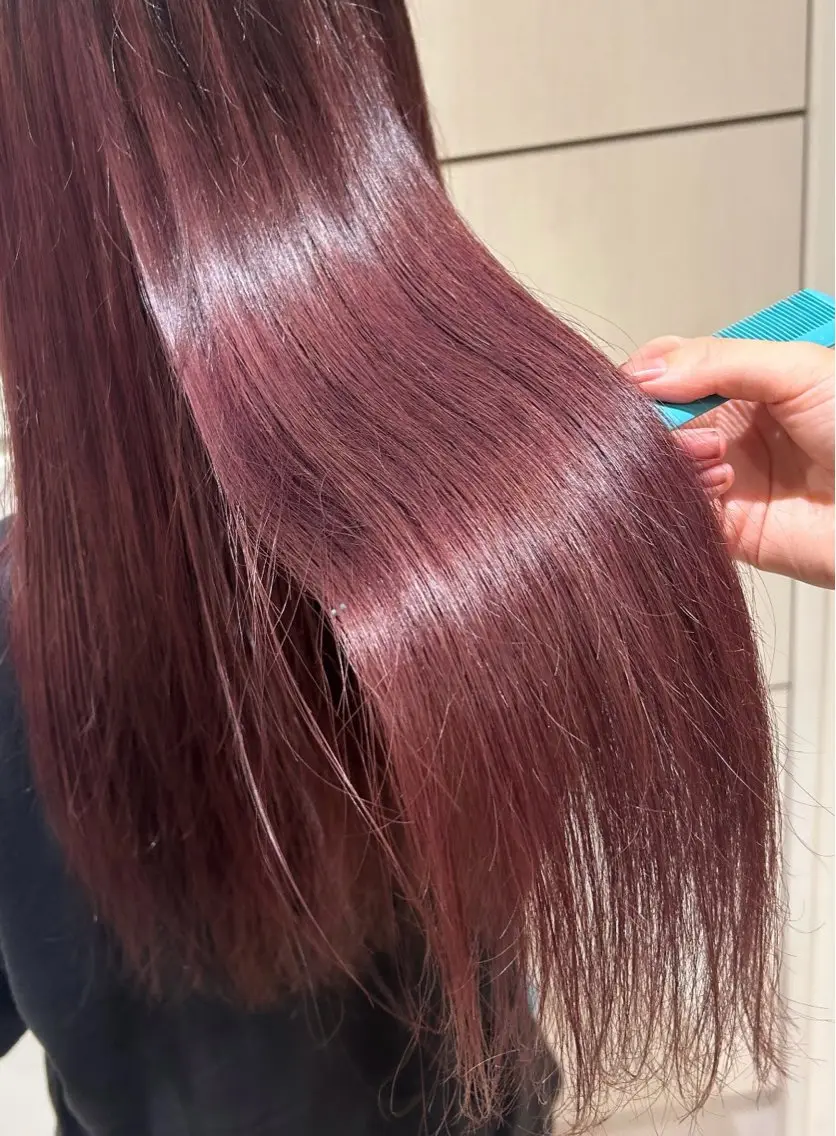 ロング 渡辺 望愛のヘアスタイル