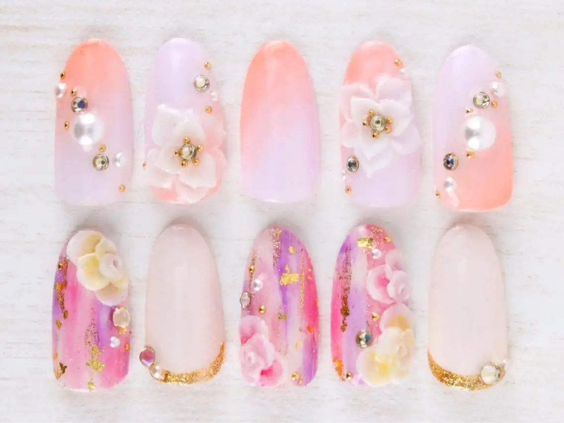 ネイル 成人式 Nail's LuluLimaのネイルデザイン