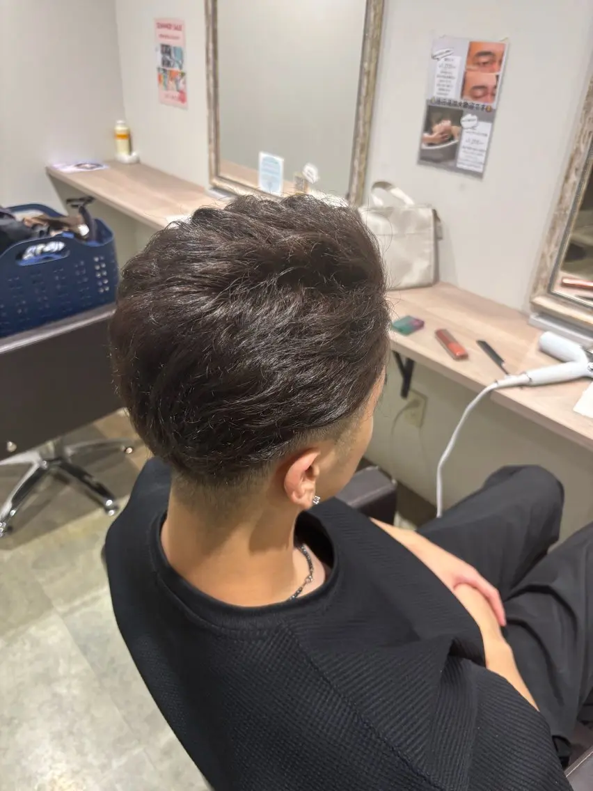 カラー グレージュ 水谷 華菜のヘアスタイル