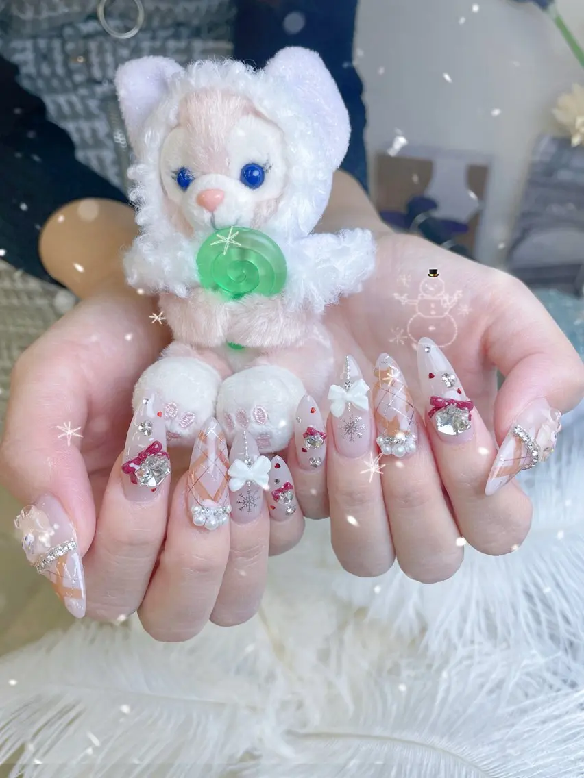ネイル ジェルネイル ロングネイル スカルプネイル 春ネイル スーパーロングネイル ハンドネイル Melody 3D/スカルプ専門店のネイルデザイン