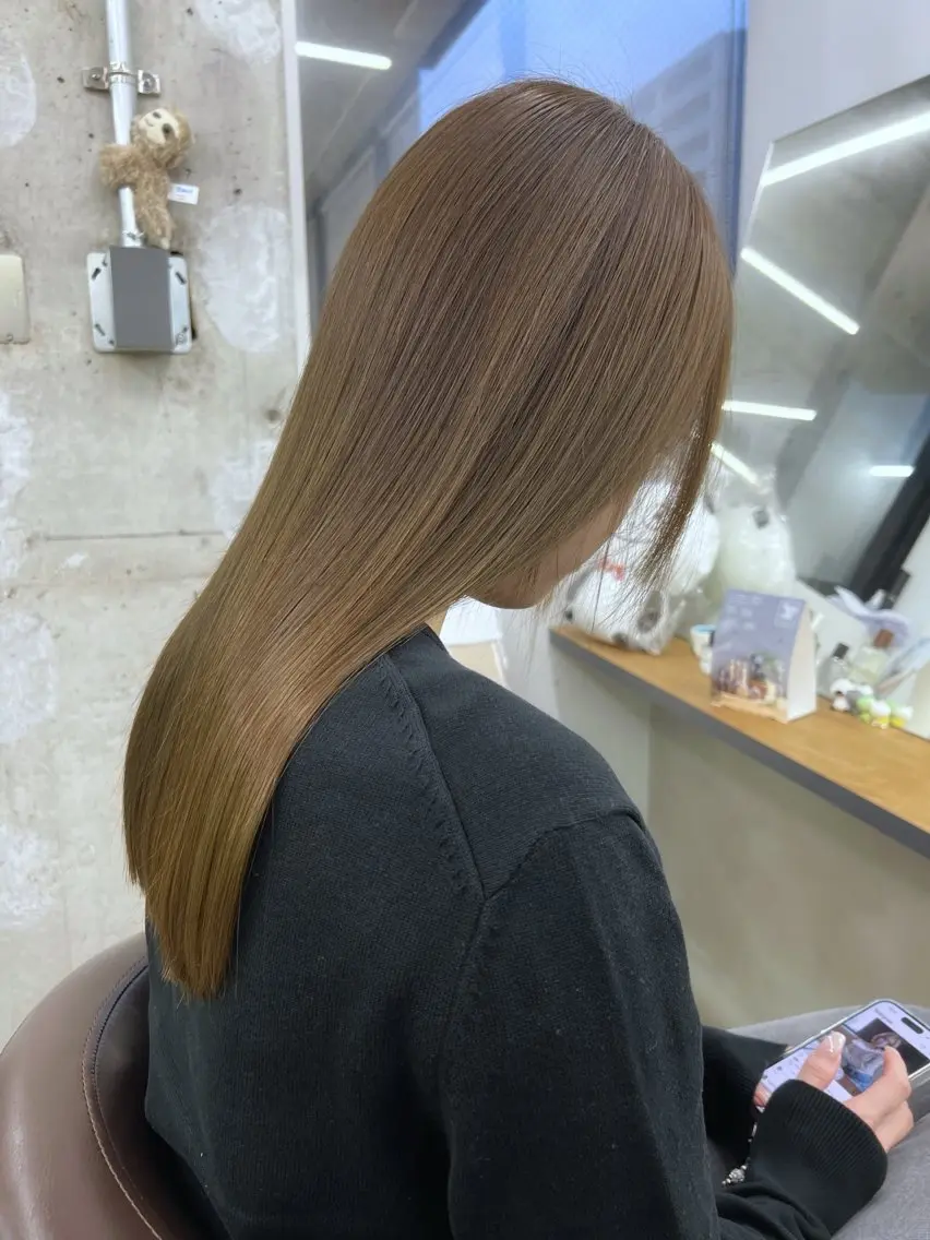 ロング カラー 髪質改善 トリートメント カット ヘアカラー トリートメント 【ネウィ天王寺 】seiyaのヘアスタイル
