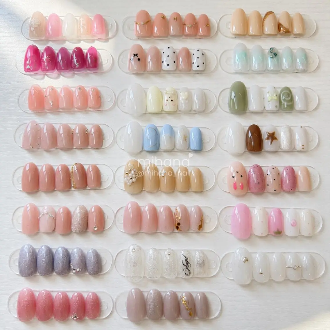 ネイル ジェルネイル マグネットネイル 持ち込み オフィスネイル パラジェル ハンドネイル Mihana Nails.*♡のネイルデザイン