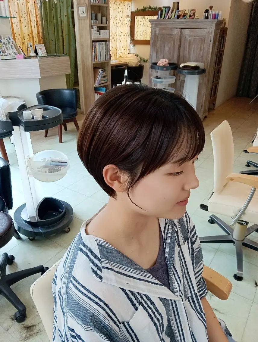 ショート ショートヘア ショート/似合わせ みやじまのヘアスタイル