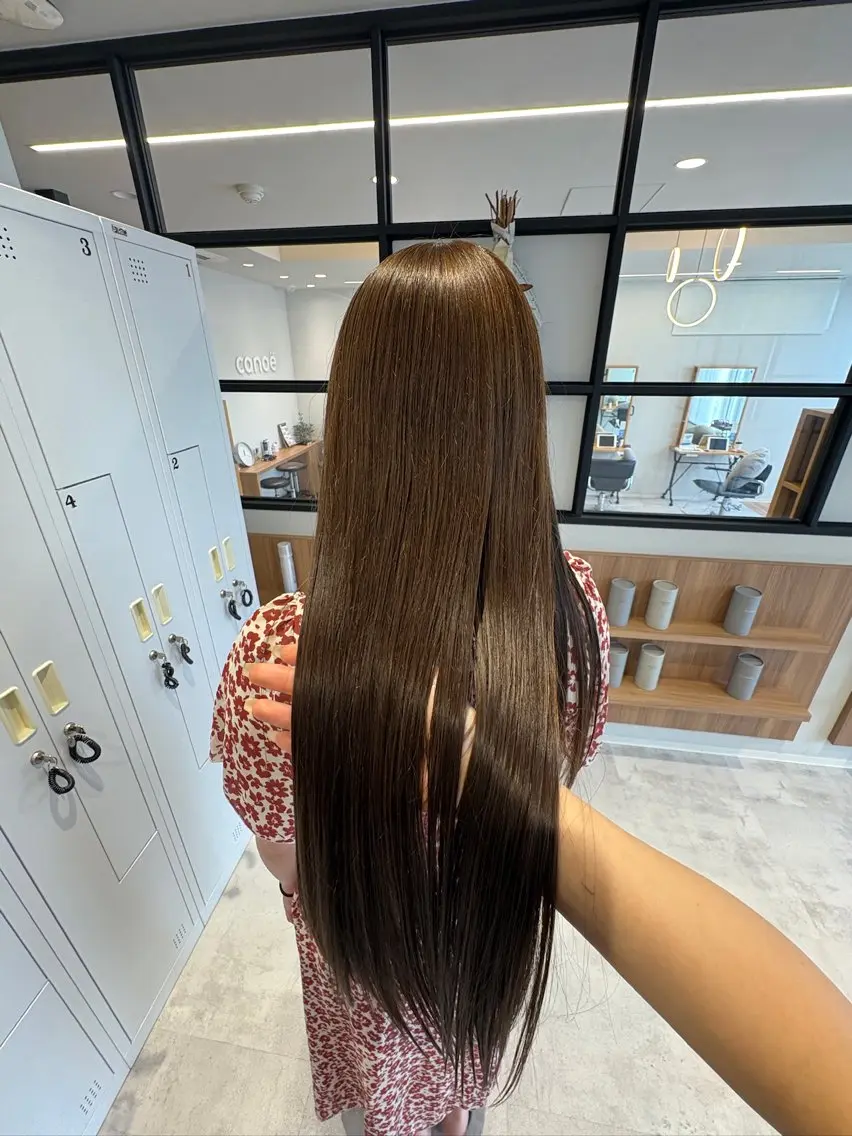 ロング AKARI 京都美容師のヘアスタイル
