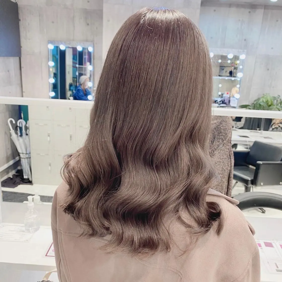 セミロング ヘアカラー トリートメント ヘアセット お悩み解決美容師 💐AMIのヘアスタイル
