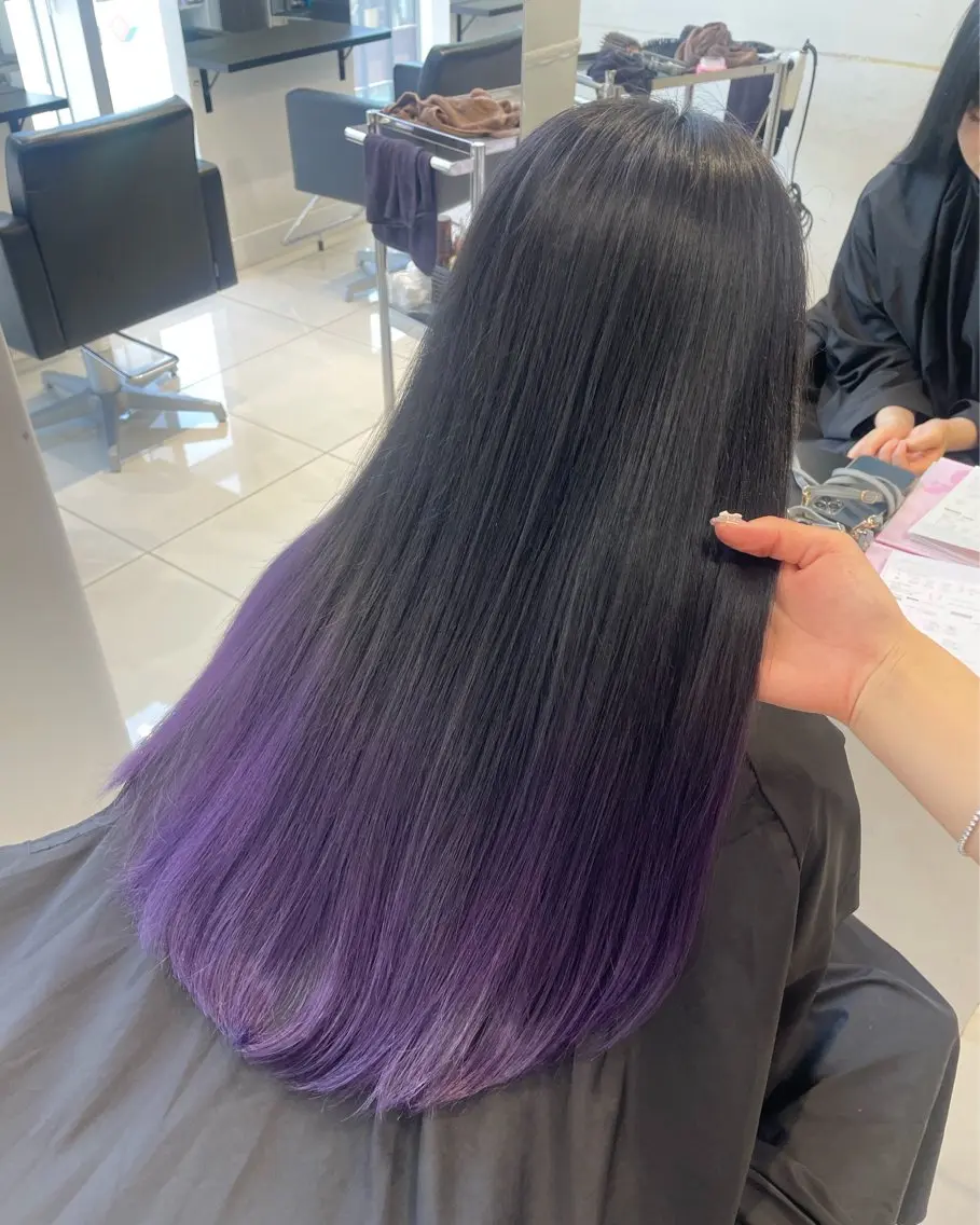 ロング カラー パーマ ヘアアレンジ ヘアカラー 💗無料カットモデル 募集中yu-ki💗のヘアスタイル