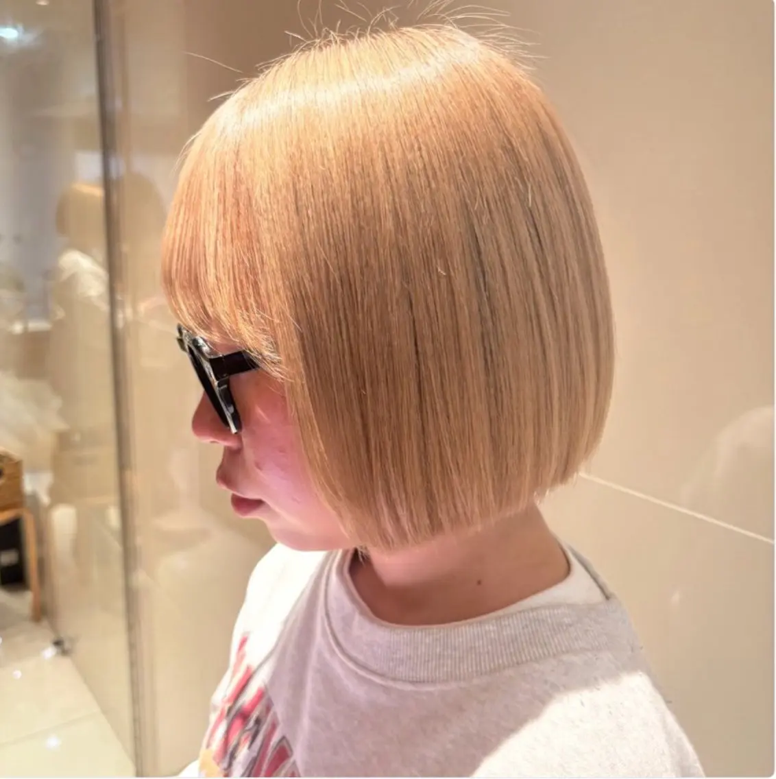 ショート カット トリートメント 【パーマ🌀/暖色カ ラー🍷】ななこ🌴のヘアスタイル