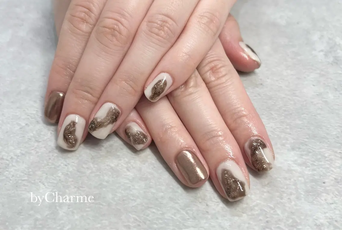 ネイル ニュアンスネイル Ray. Maayaのネイルデザイン
