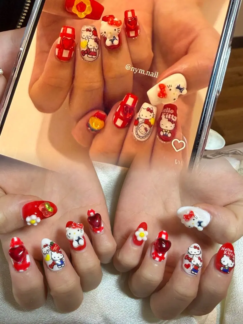 ネイル ハンドネイル リセス 高田馬場💎のネイルデザイン