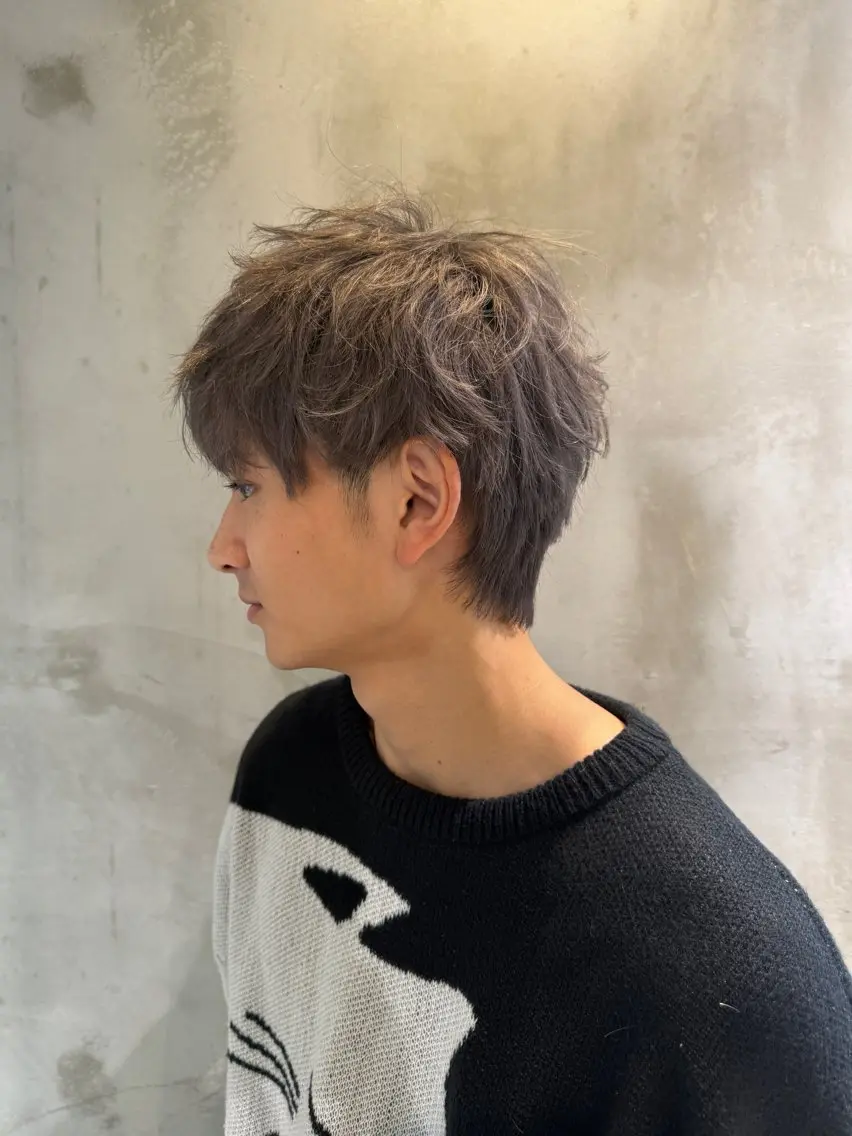 🇰🇷流行りの韓国男子カット🇰🇷メンズカットの写真