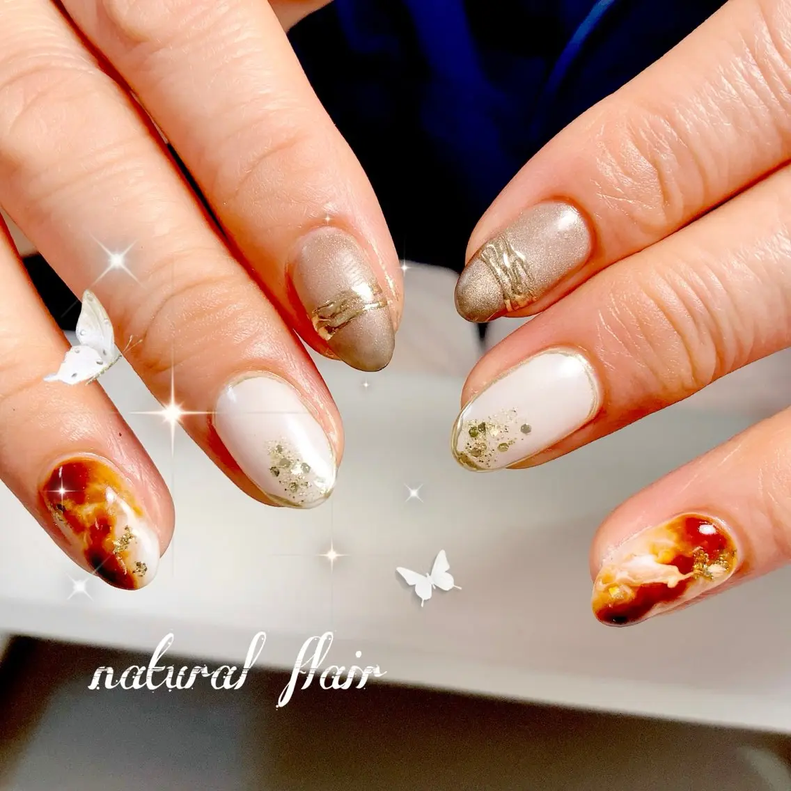 ネイル natural flairのネイルデザイン