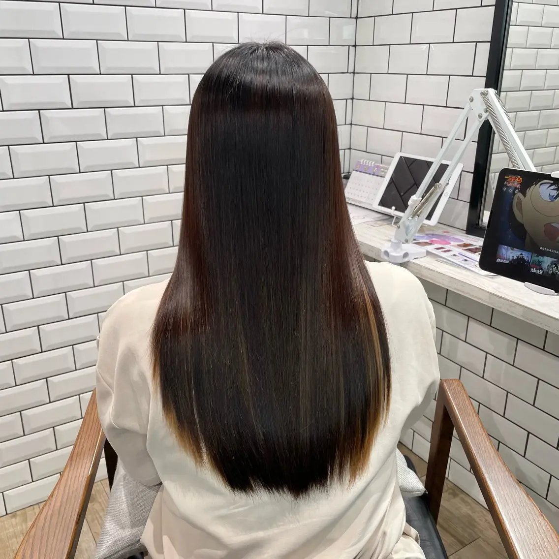 【広がり・うねり解消✨】ストレート矯正の写真