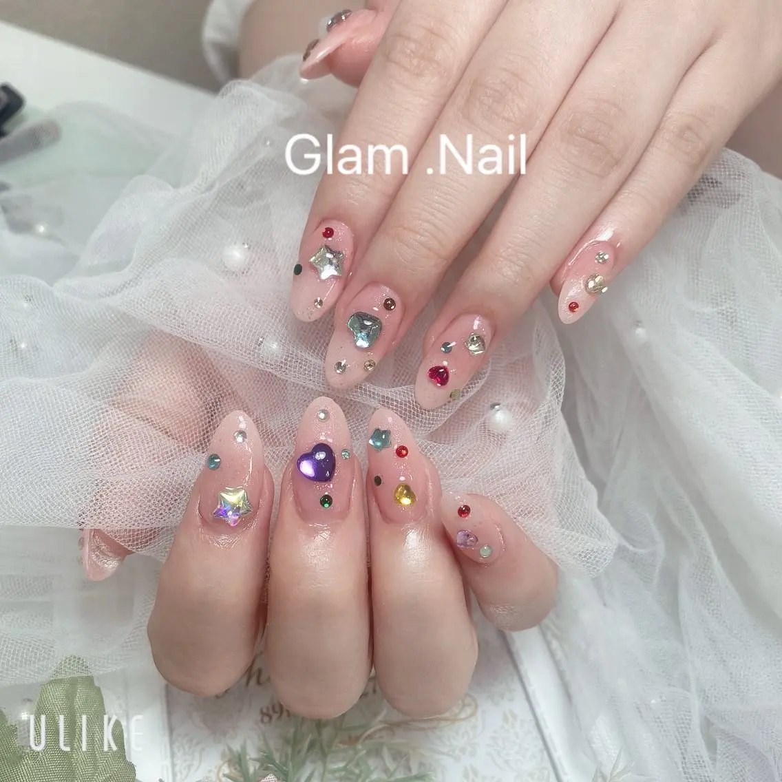ネイル ハンドネイル rina 💖長さ出し専門の店のネイルデザイン