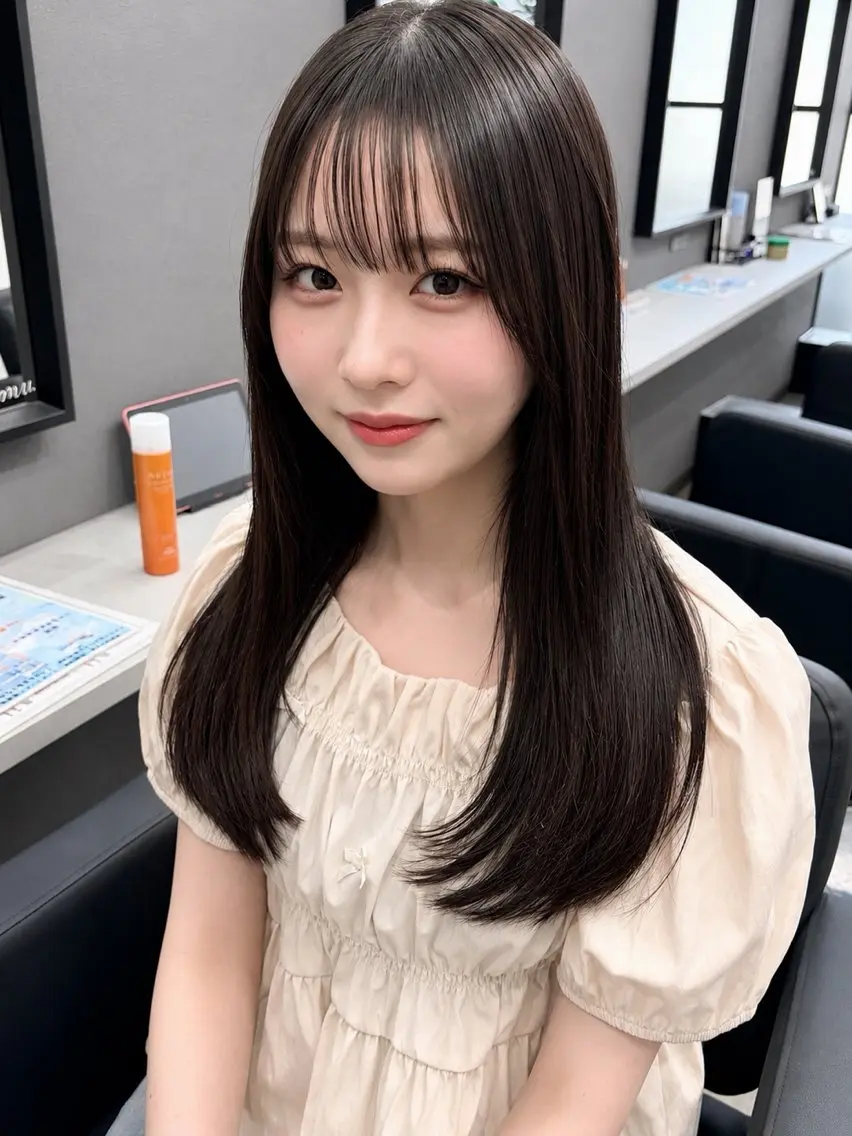 ロング 【韓国ヘア ×透明感カラー】芳川のヘアスタイル