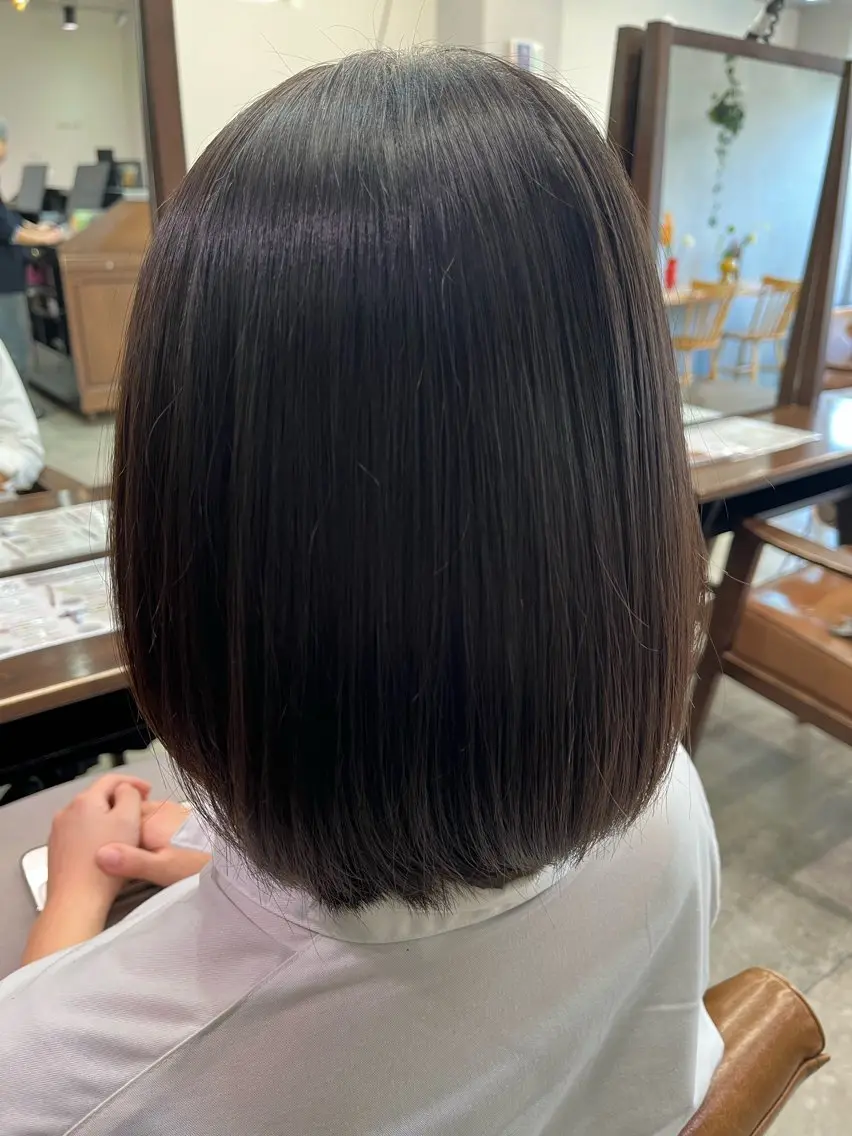 ショート 縮毛矯正 首藤 大翔のヘアスタイル