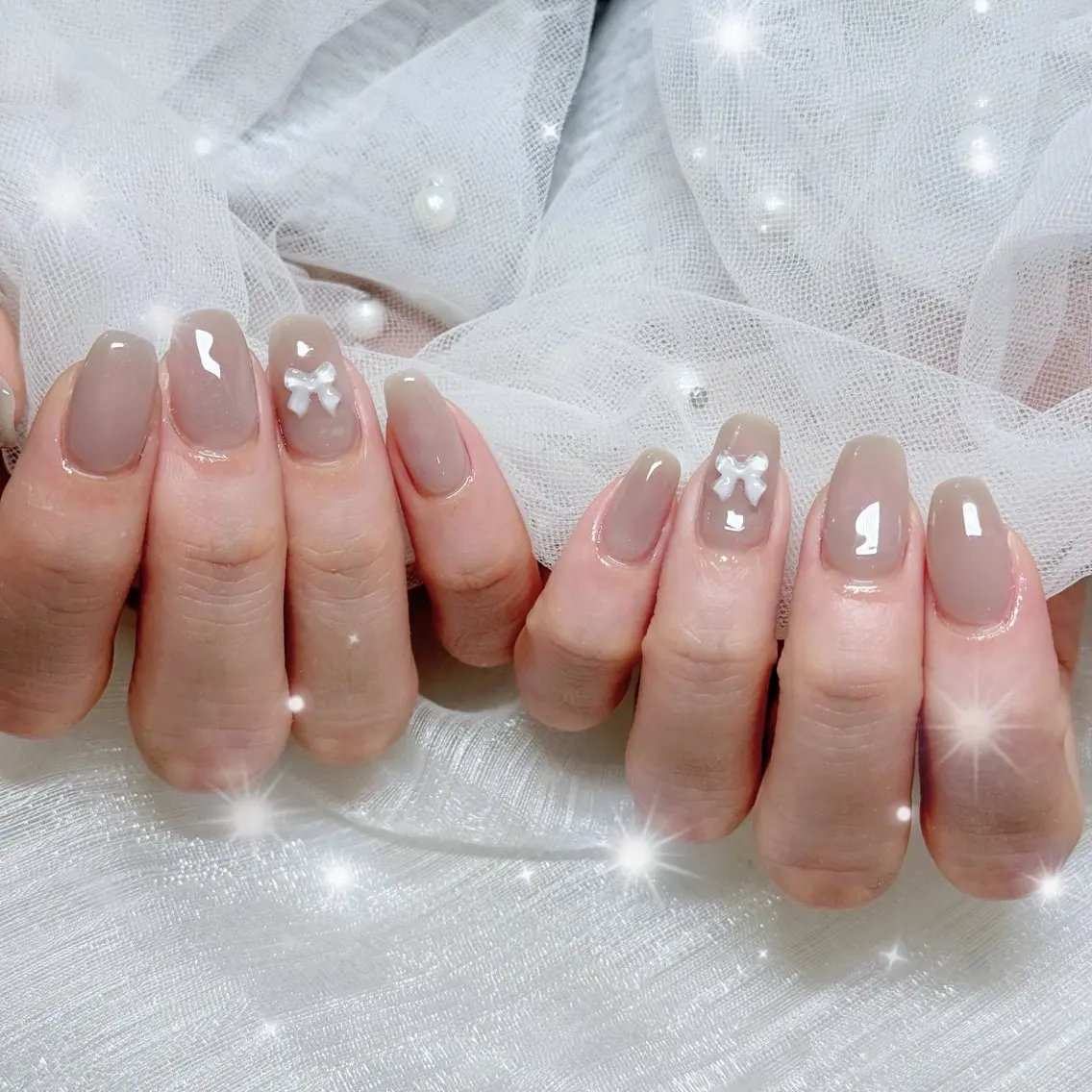 ネイル ワンカラーネイル ハンドネイル 🎀Mai 🎀最短4/8🈳のネイルデザイン