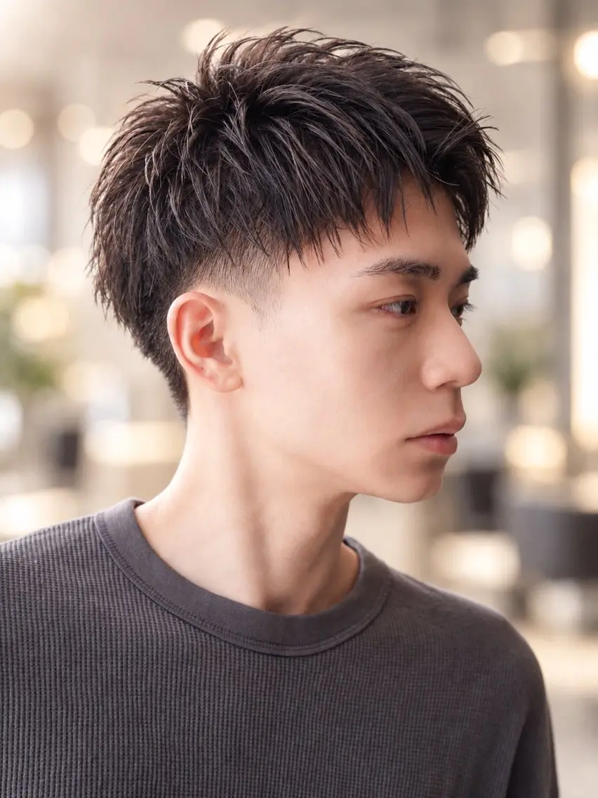 ショート メンズ カット トリートメント 🏆AWARD全国 4位/祝田巳幸のヘアスタイル